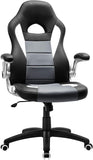 RACING GAMING CHAIR SWIVEL COMPUTER DESK OFFICE CHAIR  BLUE