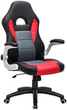 RACING GAMING CHAIR SWIVEL COMPUTER DESK OFFICE CHAIR  BLUE