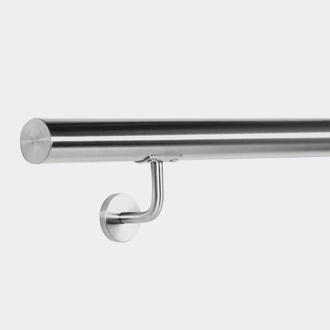 Handrail Set Wall Holder 200cm Banister Handhold Stainless Steel