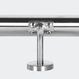 Handrail Set Wall Holder 200cm Banister Handhold Stainless Steel