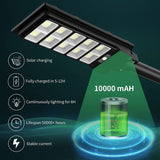 500 W LED Solar Street Lantern with Remote Control