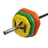 20kg Studio Pump Weights & Barbell Rep Set Aerobic Body Strength Workout