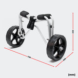 Foldable Aluminium Trolley Kayak max. 68kg, PU Wheels & Nylon Belt