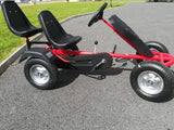 2 Seater go-kart cart heavy duty Red or Blue