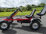 2 Seater go-kart cart heavy duty Red or Blue