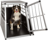 Aluminium transportation box for dogs car transport