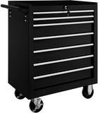 Tool cabinet cart workshop trolley on wheels 7 drawer with ball bearing slides