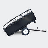 Dump cart 200x78x94.5cm mesh and removable side boards